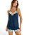 Pijama Feminino Alça Com Shorts Cor com Amor 2011448 - Imagem 1