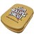 Mini Tin Box Lion Rolling Circus Laranja - Unidade - Imagem 3