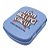 Mini Tin Box Lion Rolling Circus Azul - Unidade - Imagem 3