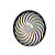 Dichavador Metal Espiral Médio 3 Partes - Unidade - Imagem 9