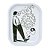 Bandeja Metal Pequena Squadafum x Alex Senna - Unidade - Imagem 1