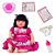 Boneca Bebe Reborn Com Kit Acessórios - Imagem 1