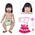 Boneca Bebê Reborn Corpo Todo Vinil Morena Com Acessórios - Imagem 4