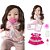 BONECA BEBÊ  REBORN REALISTA CABELOS CASTANHO LONGO KAYDORA - Imagem 3
