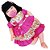 Boneca bebê reborn realista morena kit Kaydora Brinquedos - Imagem 3