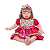 Boneca Baby Kiss Loira Brinquedo Infantil Realista - Imagem 1