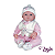 Boneca Layla Doll Realist Bebê Realista Infantil - Imagem 1