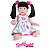 Boneca Doll Realist Small com Cabelo Preto Realista - Imagem 2