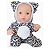Boneca Tininha Zoo Oncinha Brinquedo Infantil Realista - Imagem 4