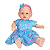 Boneca Filhinha Chorona Brinquedo Infantil Realista - Imagem 5