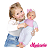 Boneca Manhosinha Brinquedo Infantil Realista - Imagem 2