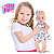 Boneca Doce Papo Brinquedo Infantil Divertido - Imagem 2