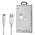 Cabo Lightning Carregador para iPhone Certificado MFI USB Branco - Imagem 3