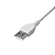 Cabo Lightning Carregador para iPhone Certificado MFI USB Branco - Imagem 2