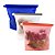 Saco Porta Alimentos Reutilizável Silicone Bpa Free - Kit Com 3 Unidades - Imagem 3
