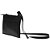 Bolsa Slim couro preto metais ônix - Imagem 2