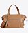 Bolsa Jade em couro caramelo metal onix - Imagem 3