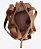 Bolsa Jade em couro caramelo metal onix - Imagem 4