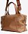 Bolsa Jade em couro caramelo metal onix - Imagem 2