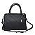 Bolsa Tote grande estruturada preta - Imagem 1