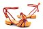 Sandália cordas laranja - Imagem 1