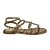 Rasteira nude spike ouro - Imagem 3