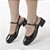Sapato boneca preto verniz - Imagem 1
