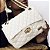Bolsa chanel M couro off white - Imagem 1