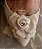 Sapatilha chanel flor off whtite - Imagem 3