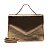 Bolsa letter cobre metalic - Imagem 1