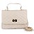 Bolsa Chanel alça mão off white - Imagem 1