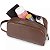 Necessaire em couro caramelo - Imagem 2