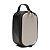 Necessaire de mão bicolor couro preto e off white - Imagem 2