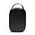 Necessaire de mão bicolor couro preto e off white - Imagem 4