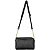 Bolsa mini giro preta metais ouro - Imagem 3