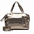 Bolsa Jade couro ouro metalizado - Imagem 1