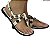 Rasteira off white medalhas - Imagem 2
