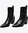Bota Cano Médio Western Preta - Imagem 3