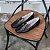 Mocassim bico quadrado preto - Imagem 3