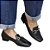 Mocassim bico quadrado preto - Imagem 1