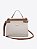 Bolsa Bicolor G off white - Imagem 1