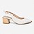 Slingback madeira off white - Imagem 1