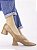 Scarpin salto bloco cappuccino - Imagem 3