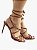 Sandália Alta Nó Caramelo - Imagem 1