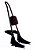Sissy Bar Removível Softail Slim | Street Bob 75cm - Imagem 1