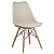 Cadeira Bege Charles Eames Dsw Soft em PP/PU - Imagem 1