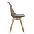 Cadeira  Nude Charles Eames Style Soft Leda em PP/PU - Imagem 4