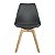 Cadeira Preta Charles Eames Style Soft Leda em PP/PU - Imagem 3