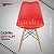 Cadeira Vermelha Charles Eames Dsw Soft em PP/PU - Imagem 3