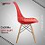 Cadeira Vermelha Charles Eames Dsw Soft em PP/PU - Imagem 4